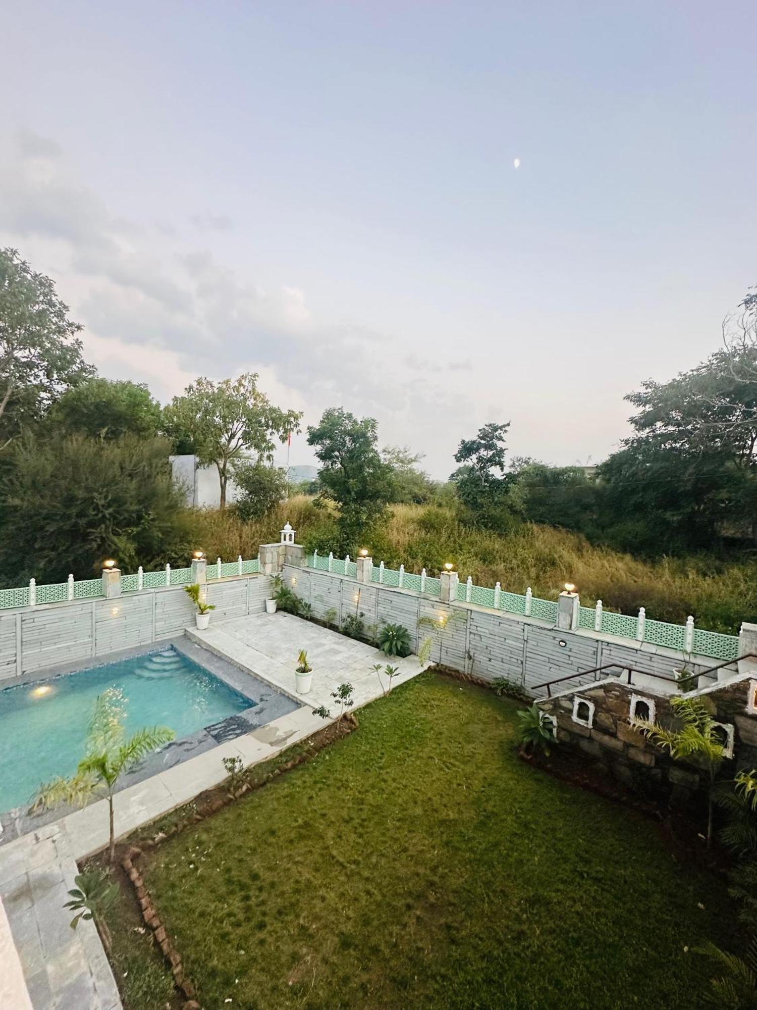 Villa Rajasthan Haveli à Udaipur Extérieur photo