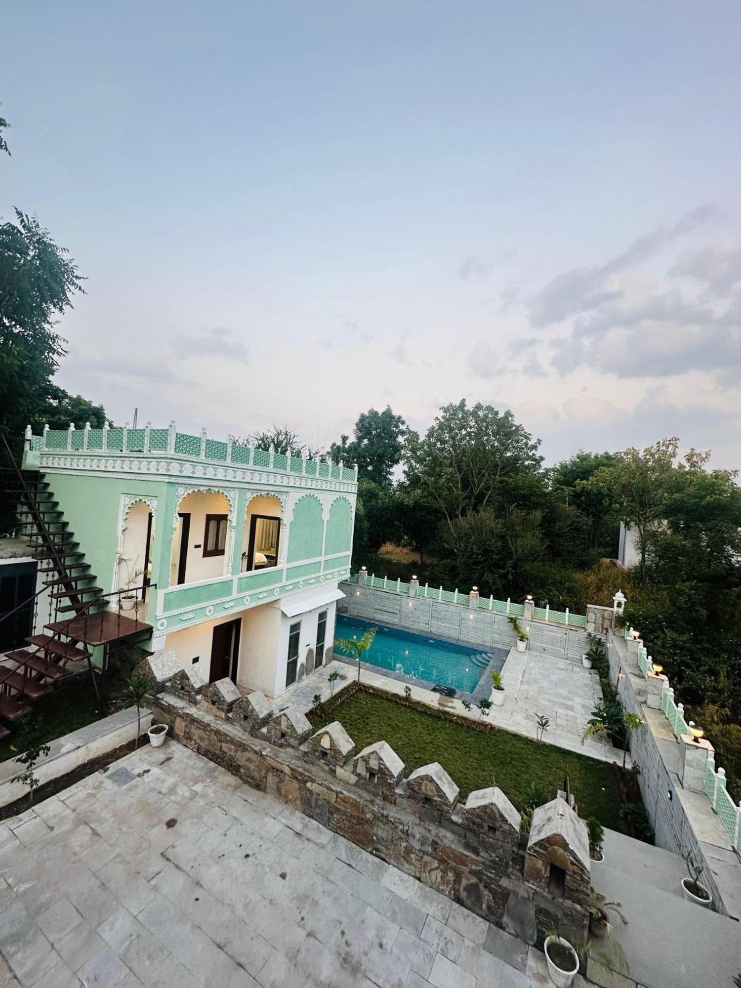 Villa Rajasthan Haveli à Udaipur Extérieur photo