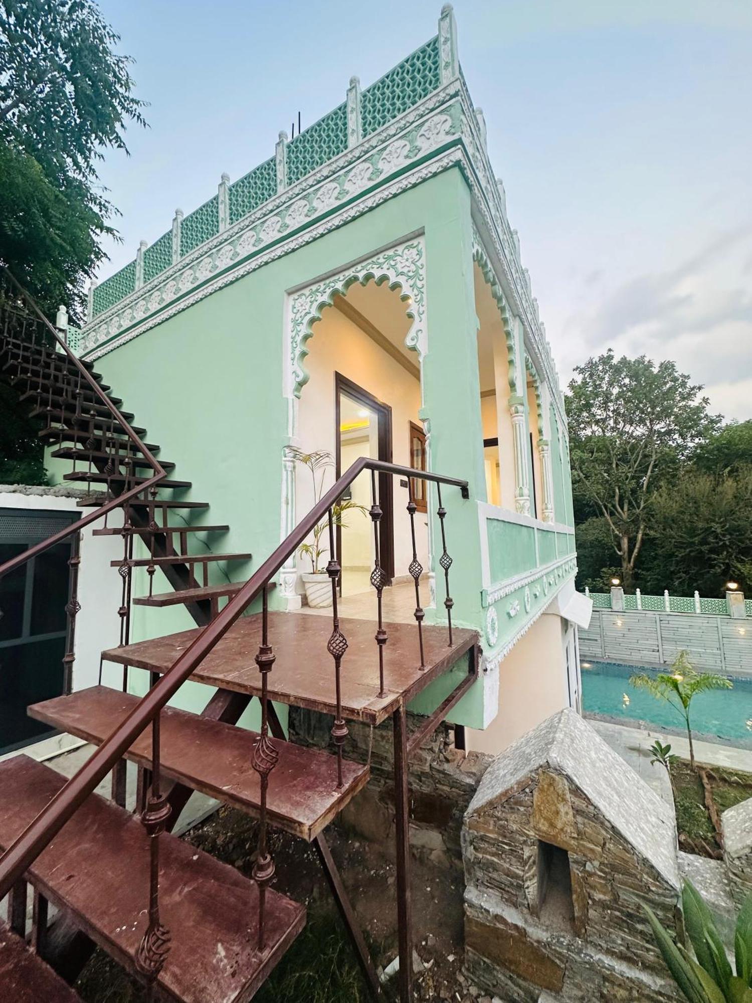 Villa Rajasthan Haveli à Udaipur Extérieur photo